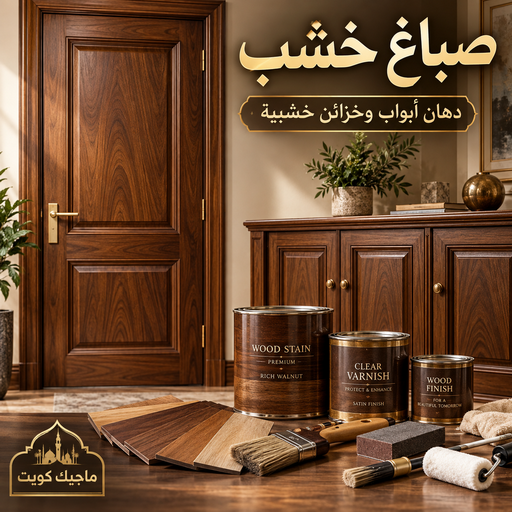 صباغ خشب - بالكويت📞55901990 - جميع صبغ الاخشاب باعلي جوده واقل الاسعار - صباغ ابواب - صباغ ناري - صباغ لكر - اصباغ ناشيونال - صباغ كبتات - صباغ ديوانية
