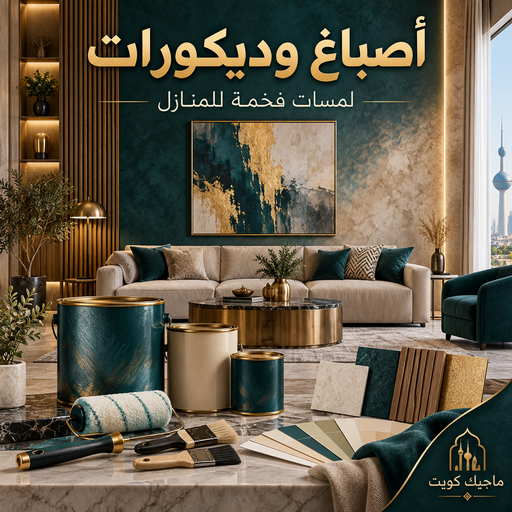 اصباغ وديكورات - اصباغ وديكور بالكويت - بالكويت📞55901990 - اصباغ وديكورات اقل الاسعار - اصباغ وديكور خارجي وداخلي - معلم الاصباغ والديكورات